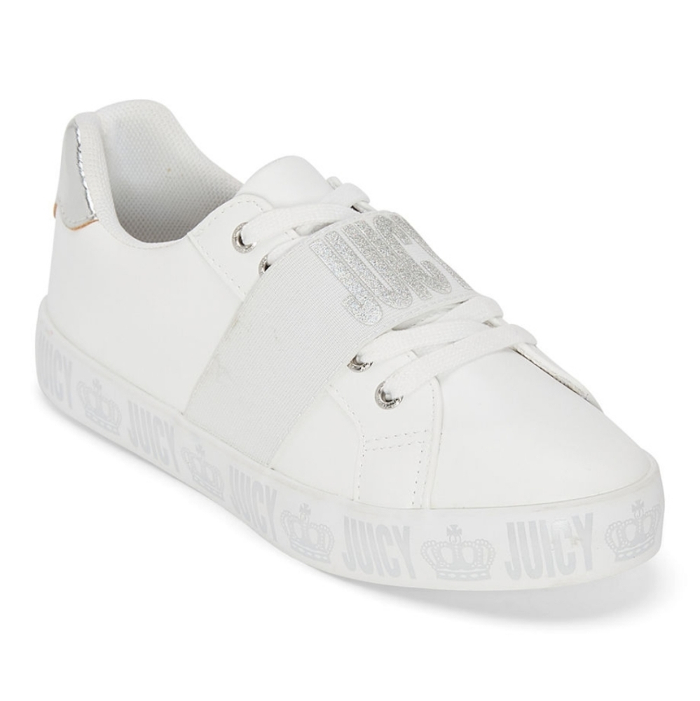 New Juicy Couture Womens White Sneakers